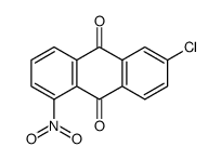 6-chloro-1-nitroanthracene-9,10-dione Structure