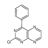 2-chloro-4-phenylpteridine结构式