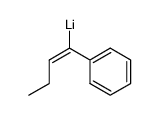 Z-1-Lithio-1-phenyl-1-buten结构式