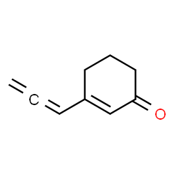 2-Cyclohexen-1-one, 3-(1,2-propadienyl)- (9CI) structure