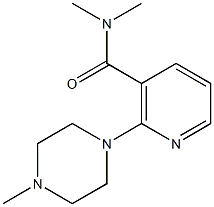 N,N-dimethyl-2-(4-methyl-piperazin-1-yl)-nicotinamide Structure