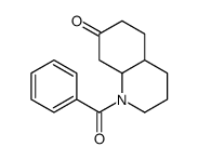 (4aR,8aR)-1-benzoyl-2,3,4,4a,5,6,8,8a-octahydroquinolin-7-one Structure