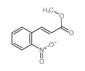 3-(2-Nitro-phenyl)-acrylic acid methyl ester Structure