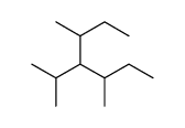 3,5-dimethyl-4-propan-2-ylheptane结构式