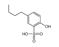 5-butyl-2-hydroxybenzenesulfonic acid Structure