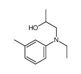 1-(N-ethyl-3-methylanilino)propan-2-ol结构式