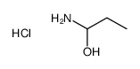 1-aminopropan-1-ol,hydrochloride Structure