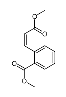 methyl 2-(3-methoxy-3-oxoprop-1-enyl)benzoate结构式