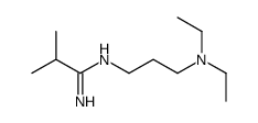 N,N-diethyl-N'-[(isopropyl)carbonimidoyl]propane-1,3-diamine structure