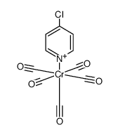 Cr(CO)5(4-chloropyridine) Structure