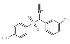 1-BROMO-3-(ISOCYANO(TOSYL)METHYL)BENZENE structure