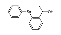 1-(2-Phenylselanyl-phenyl)-ethanol Structure