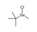 tert-butyl-chloro-methylgermane Structure