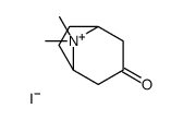 8,8-Dimethyl-3-oxo-8-azoniabicyclo[3.2.1]octane iodide结构式