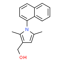 1H-PYRROLE-3-METHANOL, 2,5-DIMETHYL-1-(1-NAPHTHALENYL)- picture