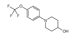 1-[4-(trifluoromethoxy)phenyl]piperidin-4-ol Structure