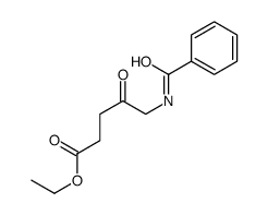 ethyl 5-benzamido-4-oxopentanoate结构式