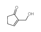 2-Cyclopenten-1-one, 2-(hydroxymethyl)- Structure