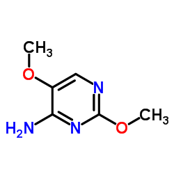 2,5-二甲氧基-4-胺基嘧啶结构式