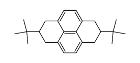 2,7-Di-tert-butyl-1,2,3,6,7,8-hexahydropyren Structure