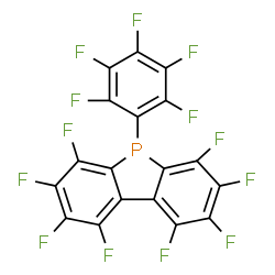 5H-Dibenzophosphole, 1,2,3,4,6,7,8,9-octafluoro-5-(pentafluorophenyl)- picture