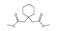 Dimethyl 1,1-cyclohexanediacetate结构式