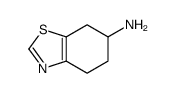 4,5,6,7-TETRAHYDROBENZO[D]THIAZOL-6-AMINE Structure