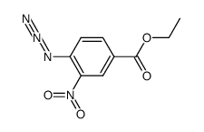 4-azido-3-nitro-benzoic acid ethyl ester结构式