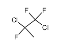1,2-dichloro-1,1,2-trifluoro-propane结构式
