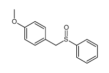 1-(benzenesulfinylmethyl)-4-methoxybenzene Structure
