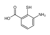 3-amino-2-sulfanylbenzoic acid结构式