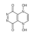 1,4-dihydroxypyrazino[2,3-d]pyridazine-5,8-dione Structure