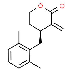 (S)-4-[(2,6-Dimethylphenyl)methyl]-3,4,5,6-tetrahydro-3-methylene-2H-pyran-2-one picture