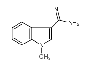 1-甲基吲哚-3-羧酰胺结构式