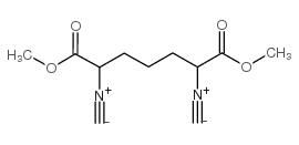 2,6-diisocyanoheptanedioic acid dimethyl ester结构式