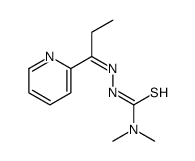 1,1-dimethyl-3-[(Z)-1-pyridin-2-ylpropylideneamino]thiourea Structure