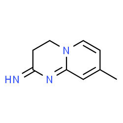 2H-Pyrido[1,2-a]pyrimidin-2-imine,3,4-dihydro-8-methyl-(9CI)结构式