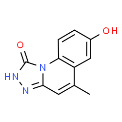 [1,2,4]Triazolo[4,3-a]quinolin-1(2H)-one, 7-hydroxy-5-methyl- (9CI) structure