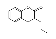 3-propylchroman-2-one Structure