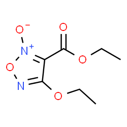 1,2,5-Oxadiazole-3-carboxylicacid,4-ethoxy-,ethylester,2-oxide(9CI) structure