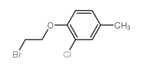 1-(2-bromoethoxy)-2-chloro-4-methylbenzene Structure