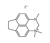 1,1,3-trimethyl-2,3,6,7-tetrahydro-1H-cyclopenta[gh]perimidin-1-ium iodide Structure