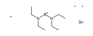 bis(diethylamino)boron,trimethyltin结构式