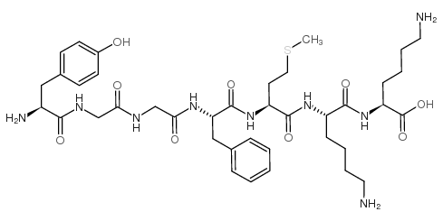 Met-Enkephalin-Lys-Lys structure