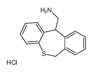 11-(Aminomethyl)-6,11-dihydrodibenzo(b,e)thiepin hydrochloride结构式