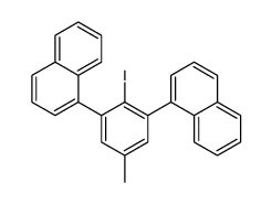 1-(2-iodo-5-methyl-3-naphthalen-1-ylphenyl)naphthalene Structure