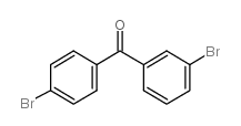 3,4'-DIBROMOBENZOPHENONE Structure