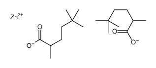 zinc 2,5,5-trimethylhexanoate结构式