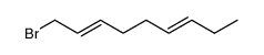 2,6-nonadienyl bromide Structure