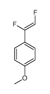 1-(1,2-difluoroethenyl)-4-methoxybenzene结构式